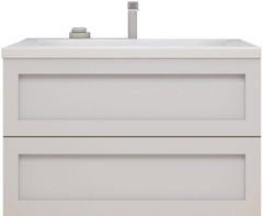 Тумба для комплекта Art&Max Platino 90, подвесная, белый матовый