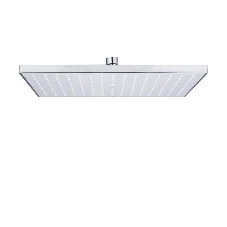 Верхний душ Rose RH42F белый, хром