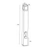 Ландшафтный светильник Deko-Light Facado Socket 733065 фото 2
