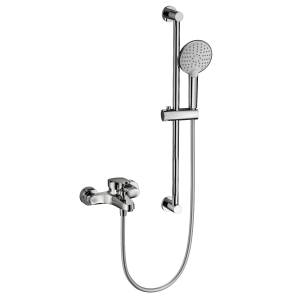 Смеситель для ванны Wonzon & Woghand WW-C2501-CR с душевым гарнитуром, хром