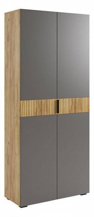 Шкаф платяной Mebelson Бери MPR-024.2564 дуб крафт золотой/графит