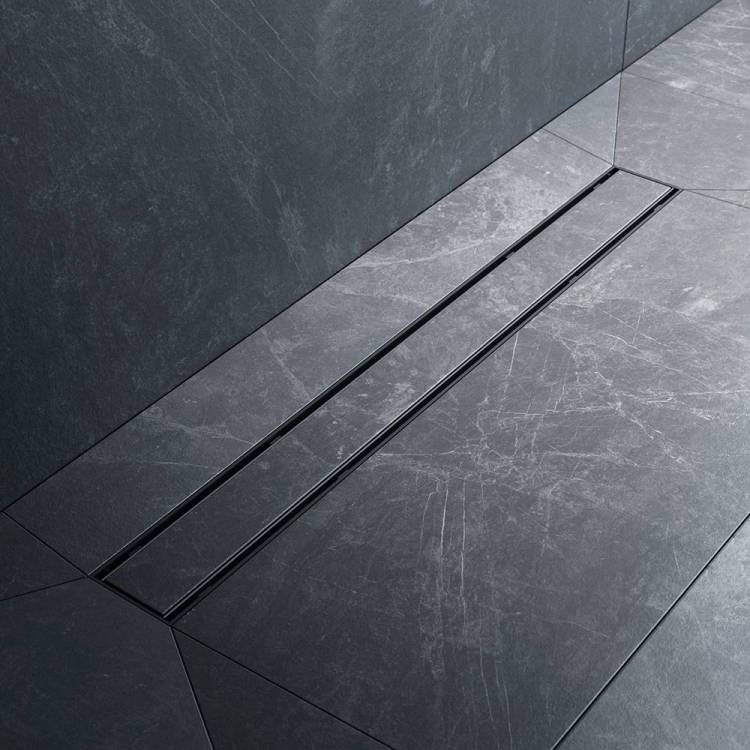 Душевой лоток Am.Pm PrimeFlow W02SC-U11-070-04BM универсальный затвор Tile 70см, черный матовый