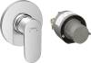 Смеситель для душа Hansgrohe Rebris S 72648000 С ВНУТРЕННЕЙ ЧАСТЬЮ, хром фото 2