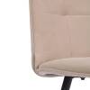 Стул Tetchair Bari 24643 бежевый, черный фото 8