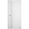 Межкомнатная дверь Albero Геометрия 5 белая эмаль, стекло белое 2000x600