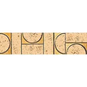 Бордюр FAP Ceramiche Evoque Sigillo Oro Listello Mosaico 7.5x30.5