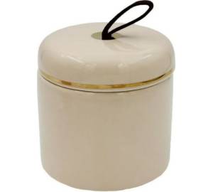 Диспенсер для ватных дисков Bath Plus Powder W-CE1528DA-CT бежевый