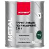 Грунт-эмаль по ржавчине 3 в 1 Neomid зеленая RAL 6005 0.9 кг