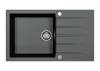 Мойка кухонная Alveus Granital Cadit 40 1132031 Carbon - G91 с сифоном, 86x50