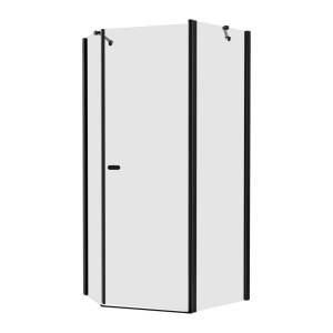Душевое ограждение NEW TRENDY NEW SOLEO BLACK 100x80x195 K-0615 (черный)