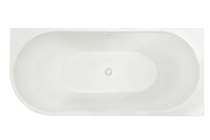 Акриловая ванна Royal Bath Nero RB710300R-WT правая, белая, 150x75