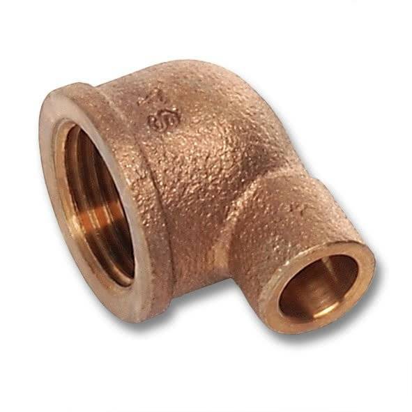 Угол Sanha 4090g, ВП-ВР, бронза, 28x1