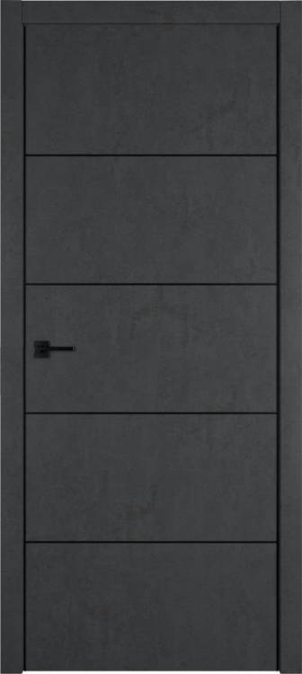 Межкомнатная дверь Владимирская Фабрика Дверей Urban 4 Jet Loft Black Mould BE 700x2000