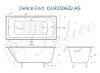 Чугунная ванна Delice Fort DLR230622-AS 200x85, с антискользящим покрытием, без ножек фото 8