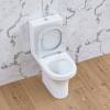 Унитаз-компакт Damixa Skyline DX35C8600SC безободковый, с микролифтом фото 5