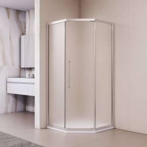 Душевой уголок RGW Passage PA-86 38088699-21N профиль хром, стекло сатин, 90x90x195