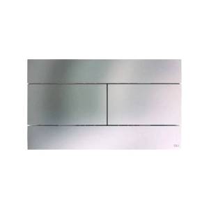 Кнопка смыва OLI Slim 057141 inox хром матовый