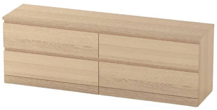 Комод Гуд Лакк Варма S00289 Дуб беленый