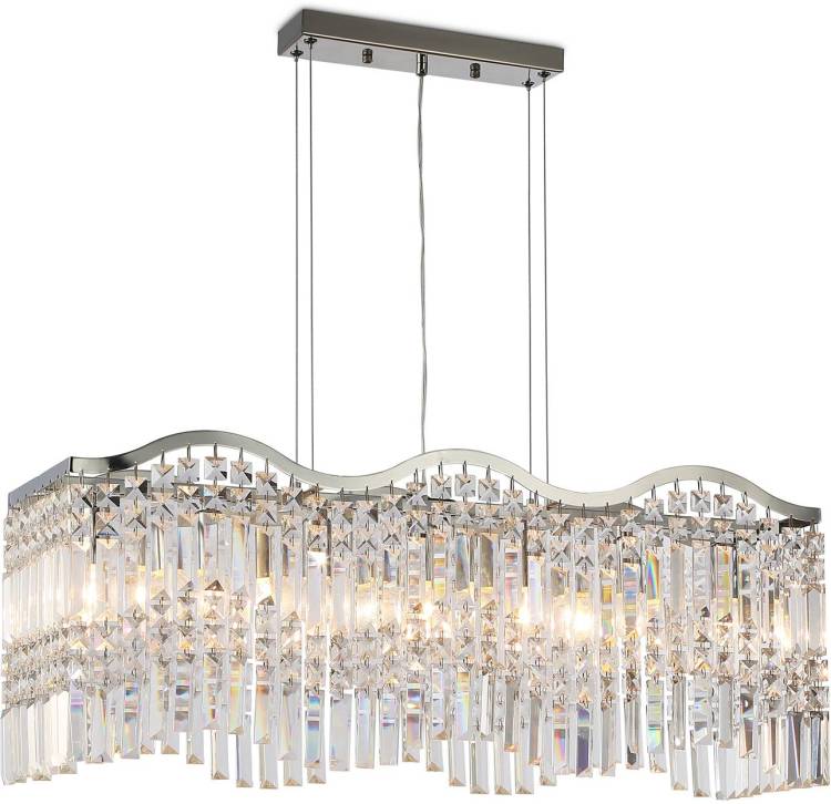 Большая подвесная люстра хрустальная Ambrella light Traditional TR5456