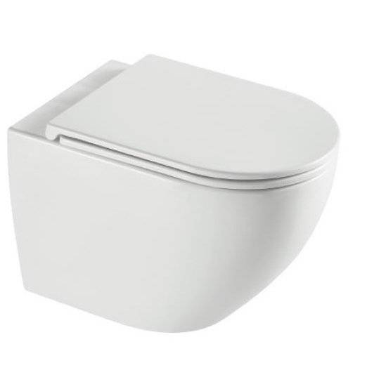 Унитаз подвесной Weltwasser Merzbach WW MERZBACH 043 XL GL-WT 54x36.5x36.5 см белый глянцевый