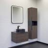 Тумба с раковиной Comforty Портленд-60 00-00013793 дуб шоколадно-коричневый фото 6