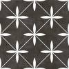 Керамогранит Monopole Stella Black 18.7x18.7