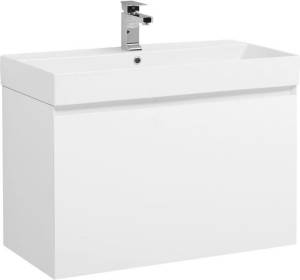Тумба с раковиной Aquanet Йорк 85 212593 белый