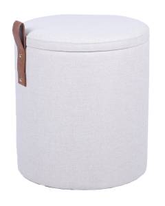 Пуф Stool Group Эркки 24A2064-L LO-1 белый с ящиком S