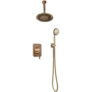 Душевой комплект Bronze de Luxe Windsor 10138/1DF с внутренней частью