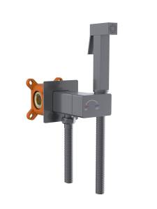Гигиенический душ AltroBagno Универсале (Universale) 060150 GM встраиваемый, оружейная сталь