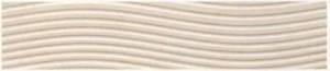 Бордюр Italgraniti Marmo D Wall DG172L Digit Travertino Bianco Listello Onda Rettificato 15x72.5