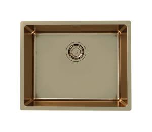 Мойка кухонная Alveus Kombino Monarch 50 1120381 Copper Sat-90 с донным клапаном, 54.2x44.2