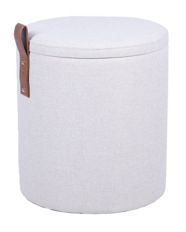 Пуф Stool Group Эркки 24A2064-L LO-1 белый с ящиком S