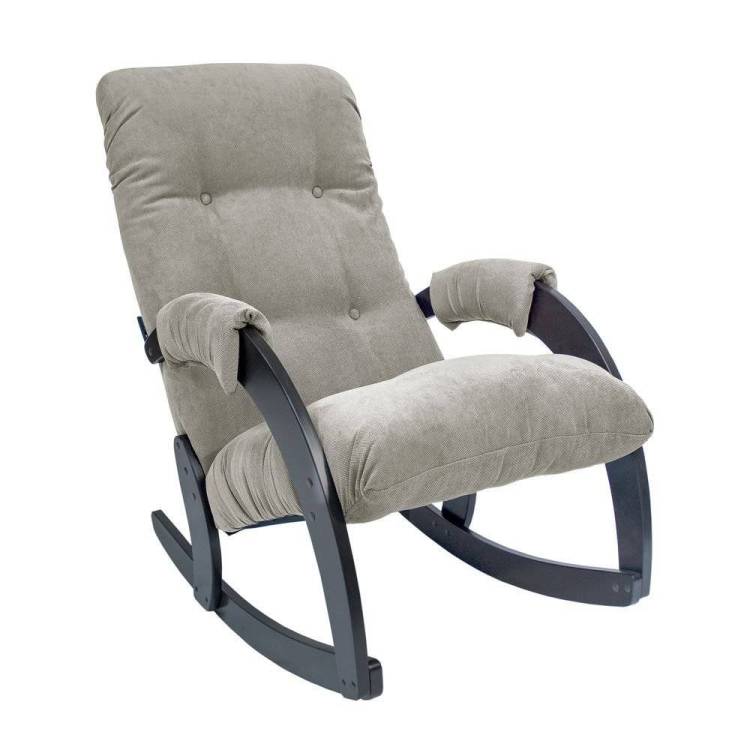 Кресло-качалка Leset Модель 67 2000000033792 Венге/Verona Light Grey