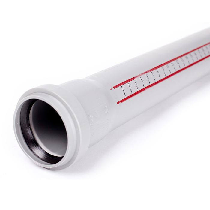 Труба канализационная Ostendorf HTEMw 32*250, цвет: белый