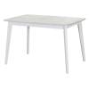 Стол Bradex Home Oslo RF 0006 бетон лайт, белый 120(160)x80x76