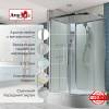 Душевая кабина AvaCan EM3912LNT без крыши, 120x90x208 фото 2