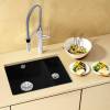 Мойка кухонная Blanco Subline 350/150-U 523747 черный фото 2