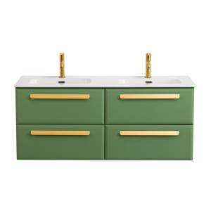 Тумба под раковину Cezares ECO-CER-N-1200-4C-SO-2-PS-P Фисташковый софт, 120x45.7x50