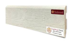 Плинтус Teckwood Цветной Дуб Арктика 2000x75x16