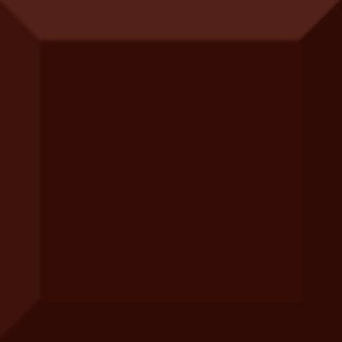 Керамическая плитка Absolut Keramika Monocolor Marron Biselado Brillo 10x10