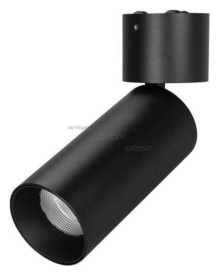 Трековый светильник Arlight SP-POLO-SURFACE-FLAP-R65-8W Warm3000 (BK-BK, 40 deg) 27530