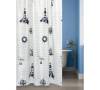 Штора для ванной Bath Plus Shell-Anchor ch17009 180x180, белый, синий