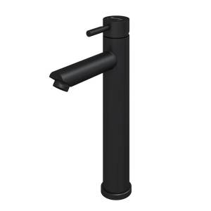 Смеситель для раковины Knotlor Streamline SS-04/02 высокий, черный