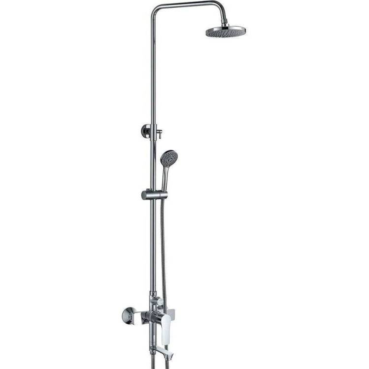 Душевая стойка Haiba HB2415 хром