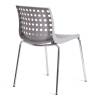 Стул Tetchair Skalberg (mod. C-084-A) 19259 Grey (серый)/Chrome (хром) 46x56x79 фото 3