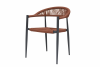 Стул Stool Group Verol AD602001-1 terracotta+d.grey терракотовый