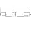 Коннектор гибкий Lightstar Barra White 502156 фото 2