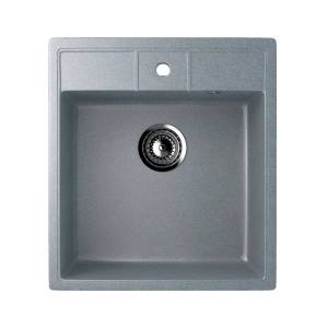 Мойка кухонная Uperwood Simple (Симпл) UPD-305-342 графитовая, 45x50