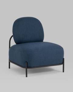 Кресло Stool Group Стоун vd-stone-f80 рогожка синий